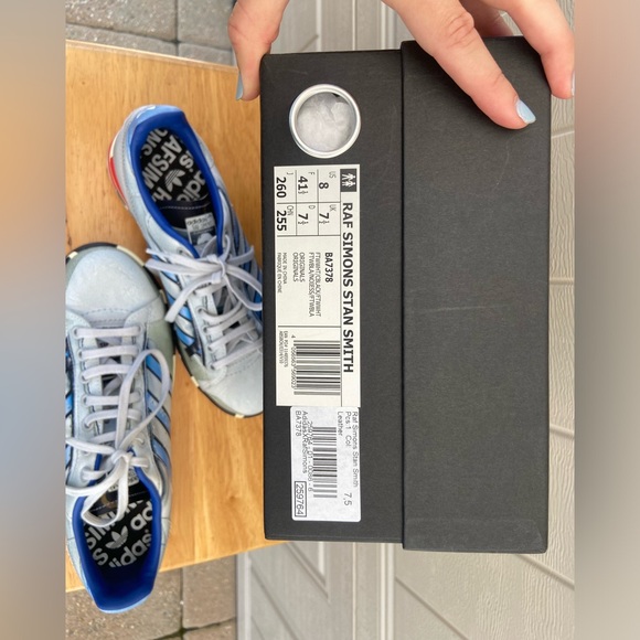 Adidas: RAF Simons Micropacer Stan Smith Sneakers - Picture 4 of 8